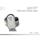 Nu Skin Galvanic Body Spa komplektas 