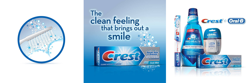 Crest Peroxide dantų pasta